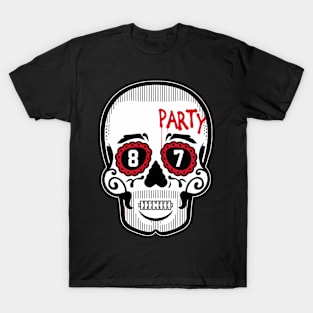 Travis Kelce Sugar Skull T-Shirt